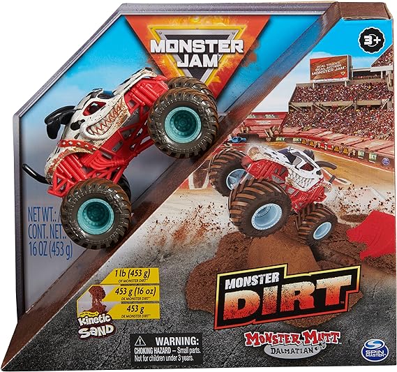 Monster Jam Kinetic Sand Dirt Starter Set