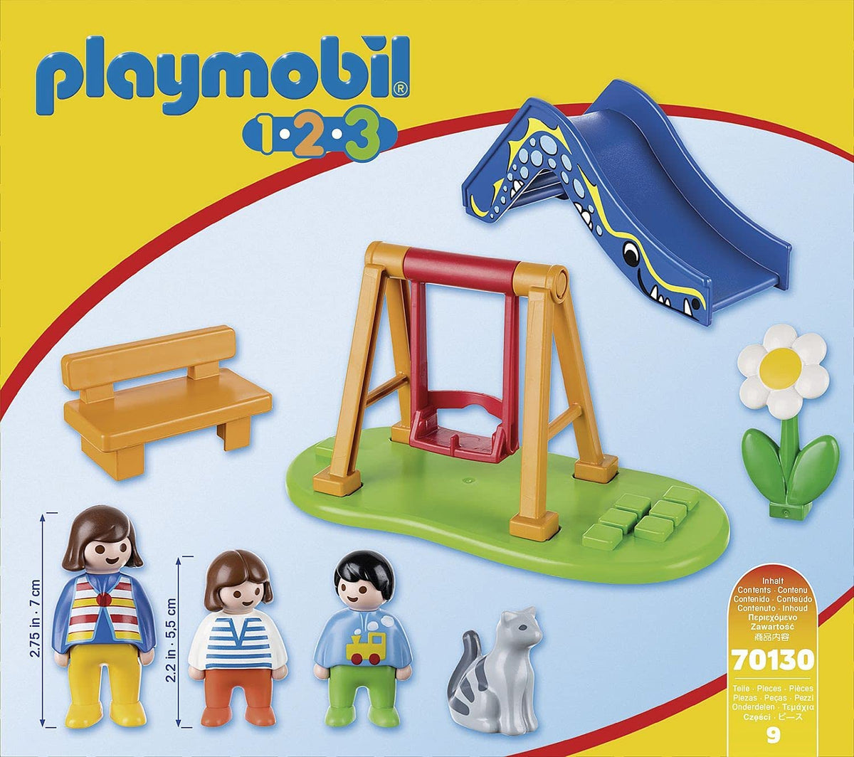 Playmobil 123 Push And Go Car Building Set