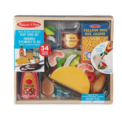 Tacos, Burritos & Fajitas Play Food Set - Melissa & Doug