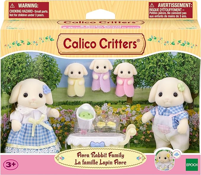 Flora Rabbit Family - Calico Critters