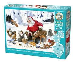 Santa Claus and Friends 350pc Family Puzzle Cobble Hill