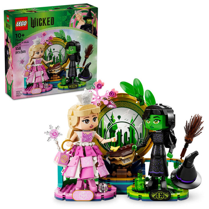 Elphaba & Glinda Figures - Lego Wicked