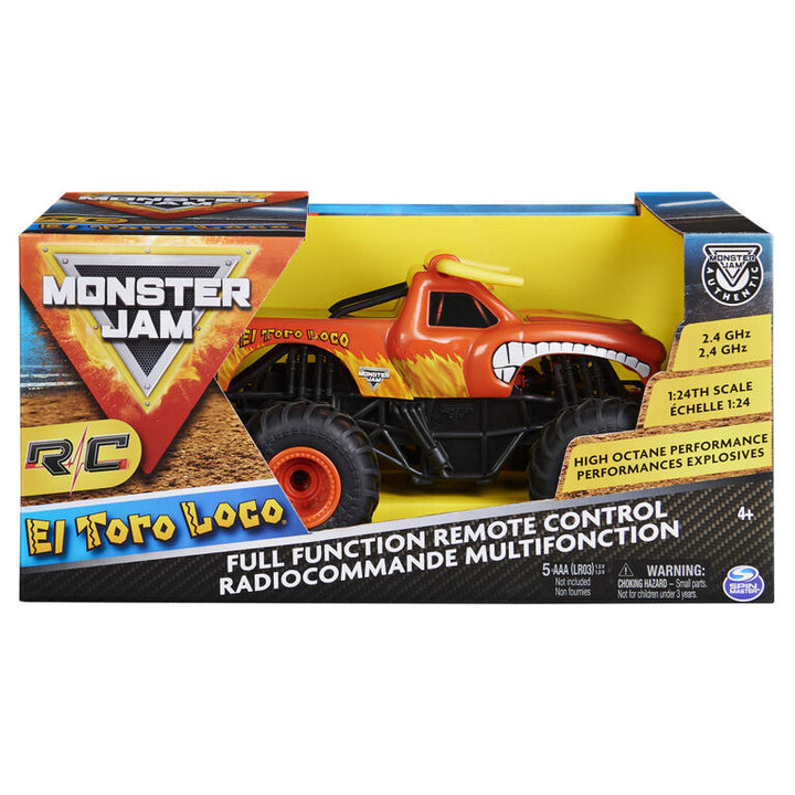 Monster Jam RC 1:24 El Toro Loco - Remote Control