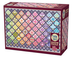 Four Square Quilt Blocks 2000pc Cobble Hill