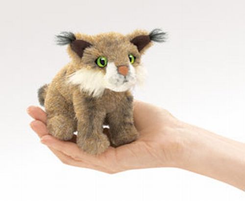 Bobcat Finger Puppet