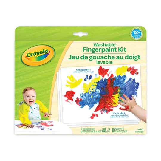 Crayola My First Washable Fingerpaint Kit