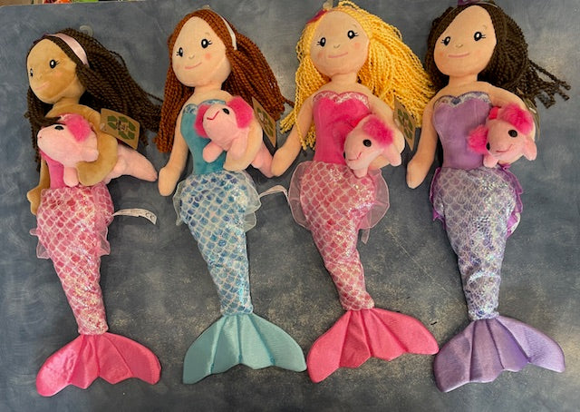 Mermaid Assortment with Pet Axolotl