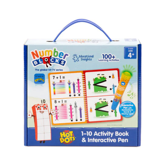 Hot Dots Numberblocks 1-10 Activity Book