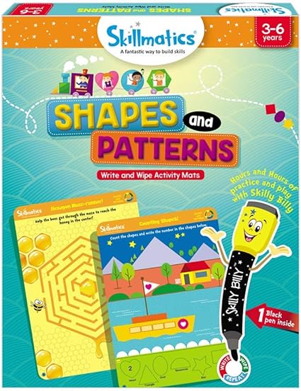 Skillmatics - Shapes & Patterns - Travel Game