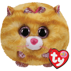 Tabitha - Cat Yellow Puff Ball - TY