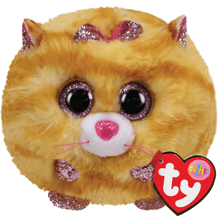 Tabitha - Cat Yellow Puff Ball - TY