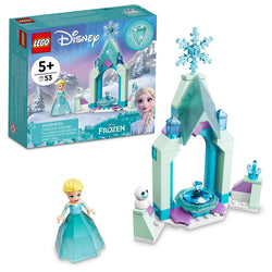 Elsa's Castle Courtyard - Frozen Lego