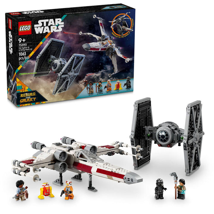 TIE Fighter & X-Wing Mash-Up - Lego Star Wars