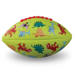 Soft Football with Dinosaur