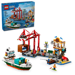 Seaside Harbour with Cargo Ship - Lego City