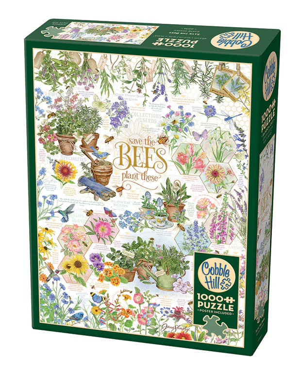 Save The Bees 1000pc - Cobble Hill