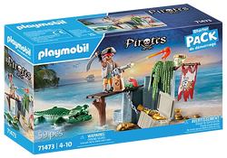 Pirate with Alligator - Playmobil Pirates