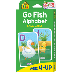 Go Fish Alphabet Flashcards