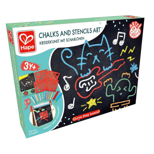 Chalk & Stencil Art Set