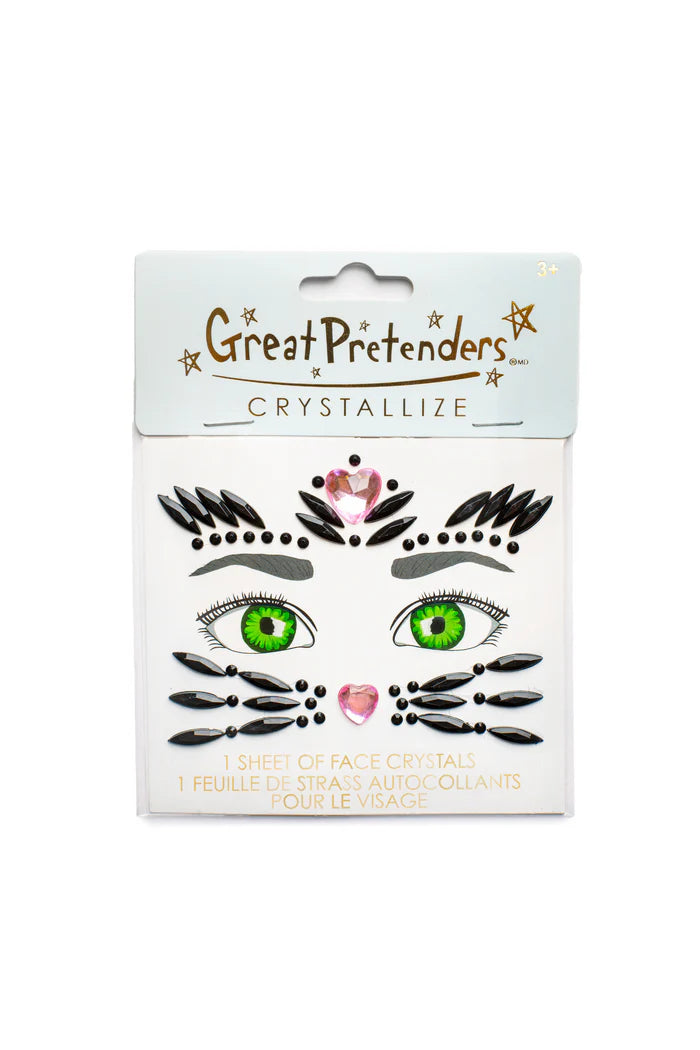 Black Cat Face Crystals - Great Pretenders