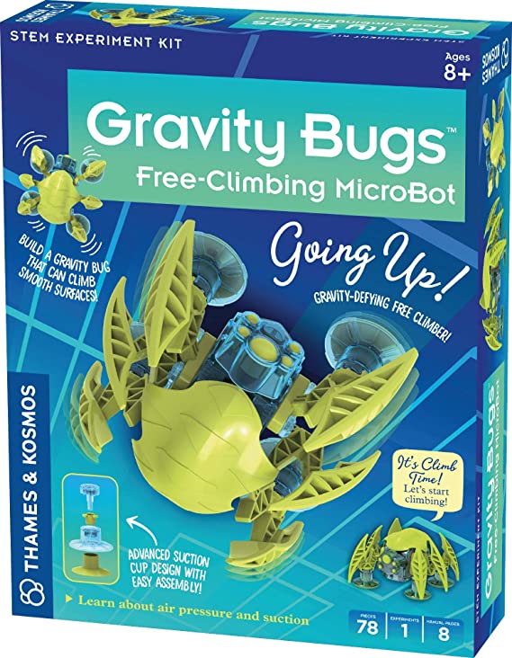 Gravity Bugs - Free Climbing MicroBot