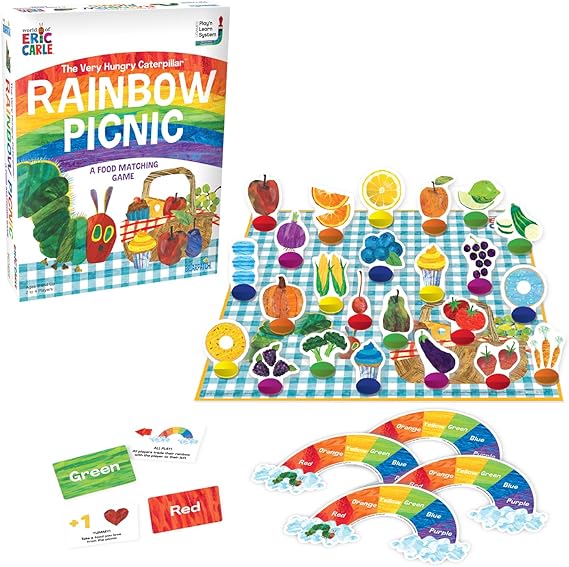 Very Hungry Caterpillar - Rainbow Picnic Game - Briarpatch World of Eric Carle