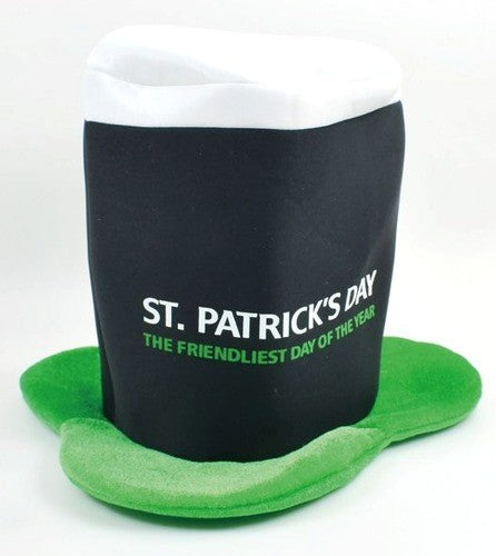 St Patricks Clover Top Hat