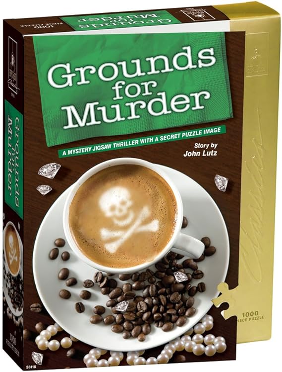 Puzzle Mystery Grounds for Murder 1000pc