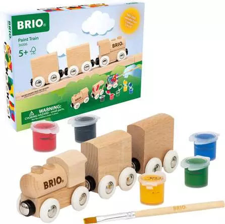 Paint Train - Brio PYO Train Set