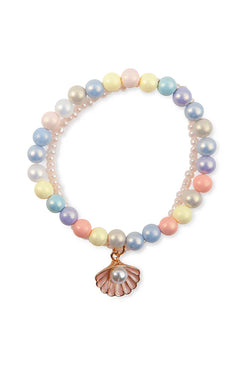 Boutique Pastel Shell Bracelet - Great Pretenders