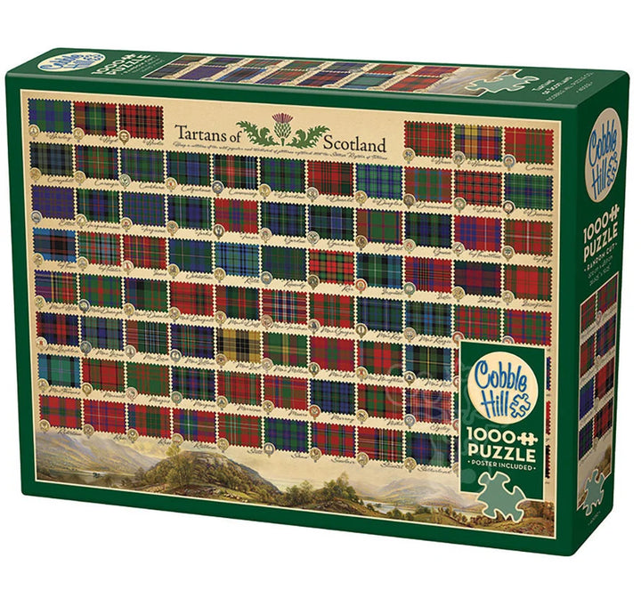 Tartans of Scotland 1000pc