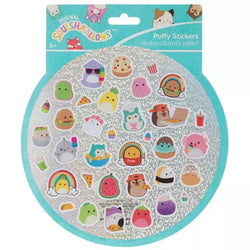 Squish Puffy Stickers Food