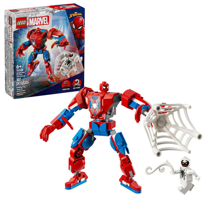 Spider-Man Mech vs Anti-Venom - Lego Super Heroes Marvel