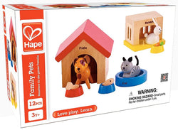 Family Pets - Hape Dollhouse Accessories