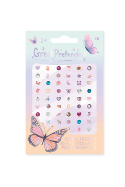 Butterfly Nail Stickers 50pc - Great Pretenders