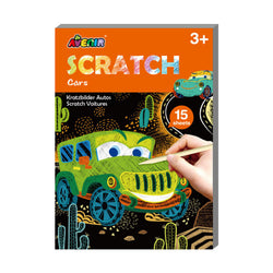 Mini Scratch Book - Cars