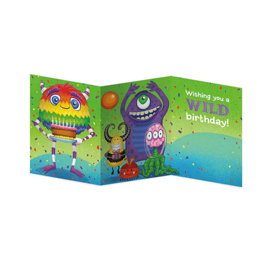 Monster Birthday Card