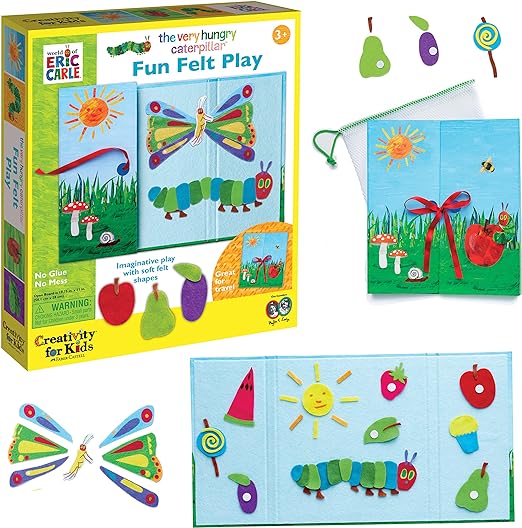 The Very Hungry Caterpillar Fun Felt Play - Creativity For Kids