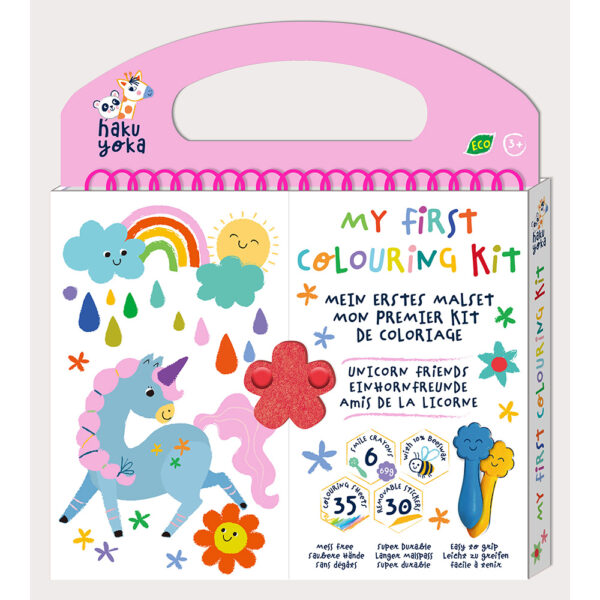 Unicorn Friends My First Colouring Kit - Haku Yoka