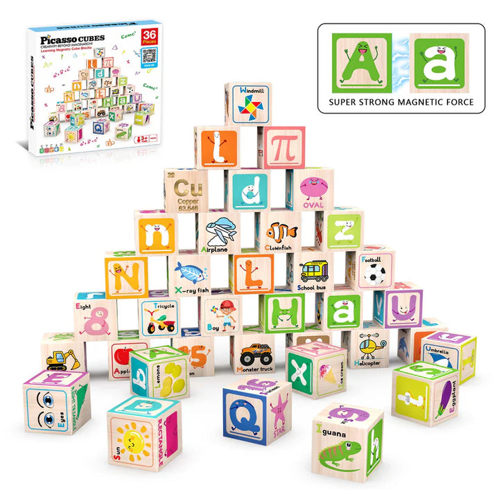 36-piece Magnetic Alphabet & Numbers 1