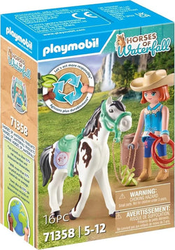 Feeding Time with Ellie and Sawdust - Playmobil Horses of Waterfall