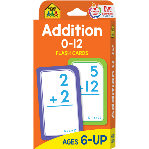 Addition Flash Cards