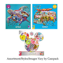 500pc Puzzle Shapes Assortment