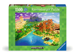 World of Minecraft 1500pc Ravensburger Puzzle