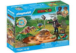 Stegosaurus Nest with Egg Thief - Playmobil Dinos