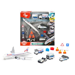 Dickie - Airport Playset 13 Pieces