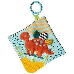 Crinkle Teether Pebblesaurus 6" - Mary Meyer