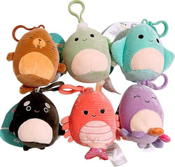 Squishmallow 3.5" Sealife Backpack Clip-on