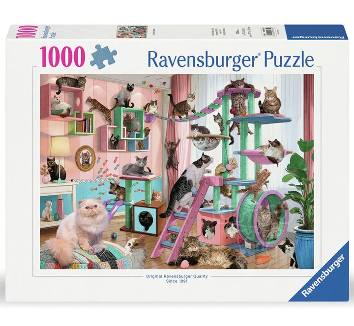 Cat Tree Heaven 1000pc Ravensburger