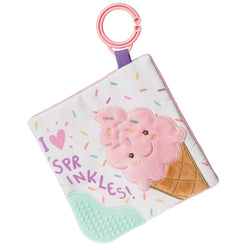 Sprinkles Ice Cream 6" Sweet Soothie Crinkle Teether